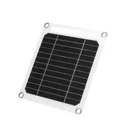 ​Portable 6W Solar Powered Fan Set Monocrystalline Silicon Solar Panel Multifunctional Solar Power Charger 615