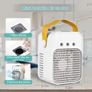 ​Portable Air Cooling Fan Personal Desktop Air Cooler Humidifier - 2Pcs 594