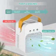 ​Portable Air Cooling Fan Personal Desktop Air Cooler Humidifier - 2Pcs 594