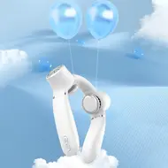 Portable Neck Fan Air Conditioner 2 X Cooling Pads Rechargeable Fan 4000 mAh - 2Pcs - White 574