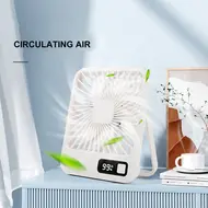 ​Q3 Portable Desk 5 speed adjustable electric fan - White 570