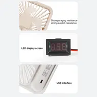 ​Q3 Portable Desk 5 speed adjustable electric fan - White 570