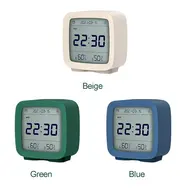 ​QingPing CGD1 Digital Alarm Clock Smart BT APP Control - Blue 634
