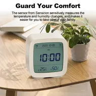 ​QingPing CGD1 Digital Alarm Clock Smart BT APP Control - Blue 634