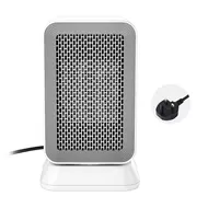 Shaking Head Silent Heating Small Heater Fan Fast Heating Intelligent Temperature Control Home Office Desk Electric Heater - 2Pcs 617