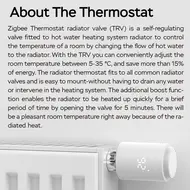 ​Thermostatic radiator valve Smart radiator valve - pack of 3 599