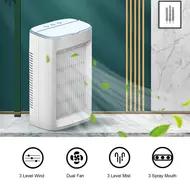 ​USB Desk Fan Portable Air Conditioning Fan Water Cooling Fan Desktop Fan - 2Pcs 598