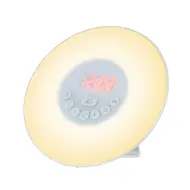 Wake Up Light Alarm Clock Sunrise Sunset Simulation Digital Clock 630