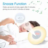 Wake Up Light Alarm Clock Sunrise Sunset Simulation Digital Clock 630