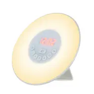 Wake Up Light Alarm Clock Sunrise Sunset Simulation Digital Clock 630