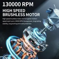 ​X3 Super Turbo Fan Jet Dry Blower High speed 130000 rpm hand held dust extractor 619