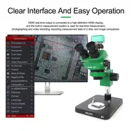 ​RELIFE M-16 4K 30fps Electronic Industrial Microscope Camera With Sony Chip for Phone Repair Stereo Microscope 767