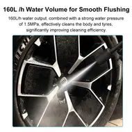 Xiaomi Mijia Cordless Car Wash 2 MJXCJ002QW with 6m hose, suitable for caravans, bicycles, outdoor furniture 730