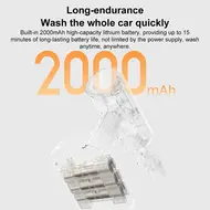 Xiaomi Mijia Cordless Car Wash 2 MJXCJ002QW with 6m hose, suitable for caravans, bicycles, outdoor furniture 730