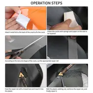 ​100W Plastic Welding Kit 2 in 1 Plastic Welder and Soldering Iron 708