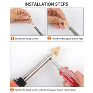 ​100W Plastic Welding Kit 2 in 1 Plastic Welder and Soldering Iron 708