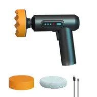 ​2000RPM Handheld Portable Cordless Car Polishing Machine Includes 3 Polishing Pads 731