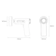 ​2000RPM Handheld Portable Cordless Car Polishing Machine Includes 3 Polishing Pads 731