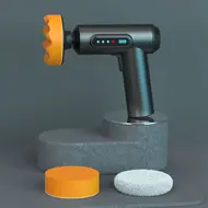 ​2000RPM Handheld Portable Cordless Car Polishing Machine Includes 3 Polishing Pads 731