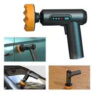​2000RPM Handheld Portable Cordless Car Polishing Machine Includes 3 Polishing Pads 731