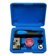 ​3/16 inch Double Flaring Tool Kit Auto Brake Line Flaring with Detachable Handheld Tools & Storage Box 689