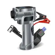​4-in-1 Cordless Electric Air Pump 8000mAh Jump Starter and Air Compressor with Emergency Light for Car Motorcycle Bike Ball 711