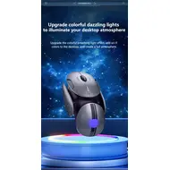 Inphic X2 Silent Bluetooth Mouse Metal Base Rechargeable Wireless Gaming Mouse For Computer Laptop Office Game 741