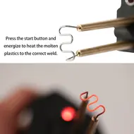 70W Hot Stapler Plastic Welding Machine Car Bumper Repair Kit 688