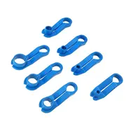 7PCS Fuel Line Disconnect Tool Set  AC Angled Tool Blue for Ford & Chrysler Replacement 735