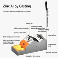 ​AMAOE MHT-1 Soldering Station Sleep Stand Intelligent Welding Station Handles Sleep Hibernation Base Soldering Iron Bracket Base 778