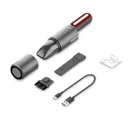 ​Car Cordless Vacuum Cleaner 6000PA Handheld  2 Modes LED Light for Home Office & Car Interior Dust Collection 694