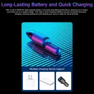 ​Car Cordless Vacuum Cleaner 6000PA Handheld  2 Modes LED Light for Home Office & Car Interior Dust Collection 694