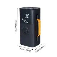 Car Jump Starter Tire Inflator with Preset Tire Pressure 14.8V 6000mah Power Bank LED/SOS Light for Car Bike Motorcycle & Basketball 719