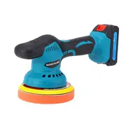​Cordless Car Buffer Polisher 8 speed Adjustment Kit with 2x21V 2000mah Batteries 2800-5500R/min for Car Detailing Polishing Waxing Scratch Removing 695