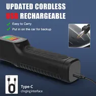 ​Cordless Plastic Welder Kit Rechargeable Handheld Welding Set with 200PCS Staples 707