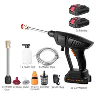 ​Cordless Pressure Washer 120PSI  Portable Handheld Pressure Cleaner with Battery and Charger 696