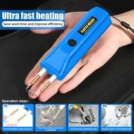Cordless Handheld Plastic Welding Kit  400PCS Staples Included - Blue 723