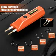Cordless Handheld Plastic Welding Kit  400PCS Staples Included - Orange 722