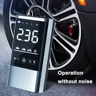 ​Multifunction USB Rechargeable Cordless Digital Readout Tyre Pump Inflator Compressor Pneumatic Tire Inflator Generator 733