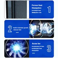 ​Multifunction USB Rechargeable Cordless Digital Readout Tyre Pump Inflator Compressor Pneumatic Tire Inflator Generator 733