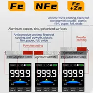 Fnirsi CTG-20 Car Paint Coating Thickness Gauge Tester for Fe / NFe / Fe+Zn 782