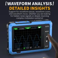 ​Fnirsi DSO-510 Handheld 2-in-1 10MHz Bandwidth Oscilloscope + Signal Generator 783