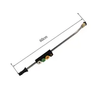 ​Karcher Compatible Pressure Washer Spray Jet Lance Wand 5 Nozzle Tips for K1 K2 K3 K4 K5 K6 Models 698