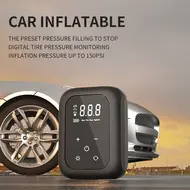 ​Car Wireless Air Pump 150PSI Multifunction Air Compressor 732