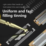 ​MaAnt M061 Gold Plated Drag Tin Needle for Mobile Phone PCB Maintenance 743