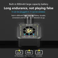 ​MaAnt M066 3W Multi-function Rechargeable UV Curing Cooling Fan 744