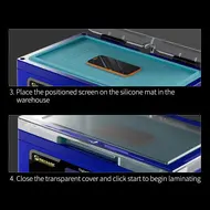 ​MECHANIC Gan-03 Abag 8 Inch Airbag Laminating Machine for Straight Curved Screen Vacuum Bonding Intelligent Control Pressure 791