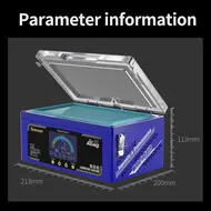 ​MECHANIC Gan-03 Abag 8 Inch Airbag Laminating Machine for Straight Curved Screen Vacuum Bonding Intelligent Control Pressure 791