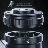 Mechanic MOS300 6-45X HD Continuous Zoom Trinocular Stereo Microscope for PCB Soldering 750