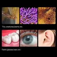 Mechanic MOS300 6-45X HD Continuous Zoom Trinocular Stereo Microscope for PCB Soldering 750